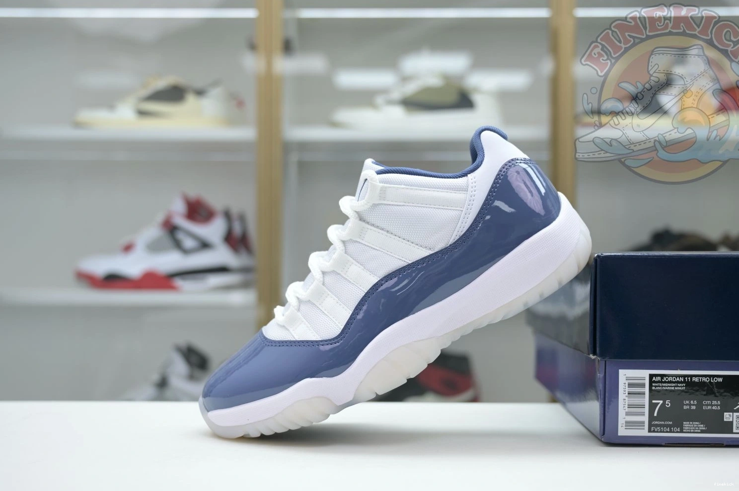 Air Blue” 11 Jordan Jordan Low“Diffused 1121